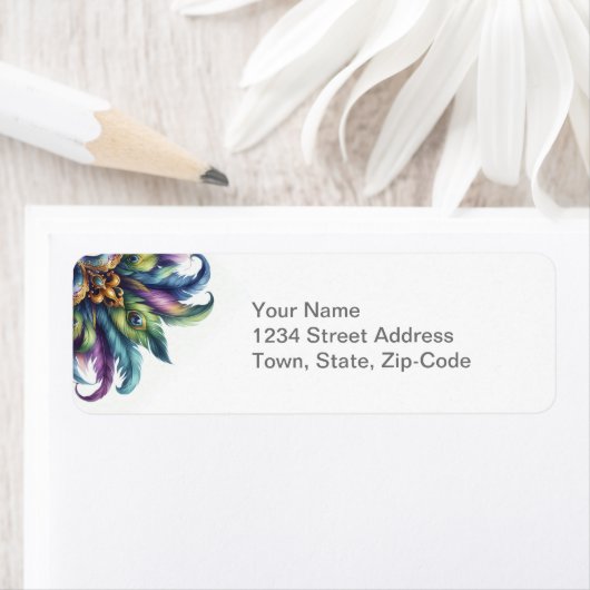 Mardi Gras Masquerade Etiket (Insitu)