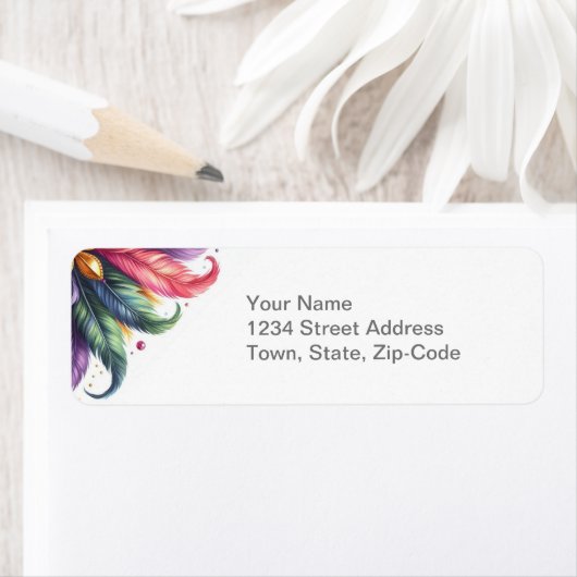 Mardi Gras Masquerade Etiket (Insitu)