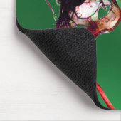 MARDI GRAS MASQUERADE groen Muismat (Hoek)