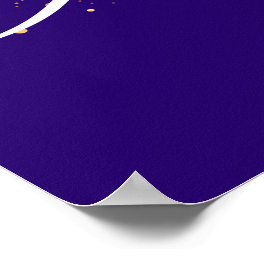 Mardi Gras Masquerade Mask | PAARSE POSTER (Hoek)