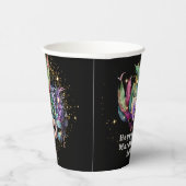 Mardi Gras Masquerade Masker Papieren Bekers (Rechts)