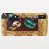 MARDI GRAS MASQUERADE MASKS-perkament Case-Mate iPhone Case (Achterkant (horizontaal))