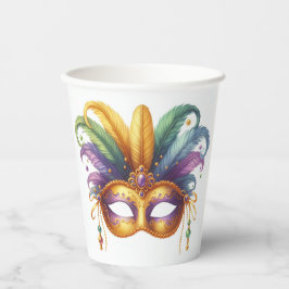 Mardi Gras Masquerade Papieren Bekers