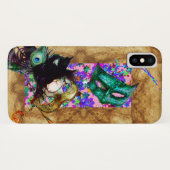 MARDI GRAS MASQUERADE parchment confetti Case-Mate iPhone Case (Achterkant (horizontaal))