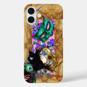 MARDI GRAS MASQUERADE parchment confetti Case-Mate iPhone Case (Achterkant)