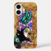 MARDI GRAS MASQUERADE parchment confetti Case-Mate iPhone Case (Achterkant)
