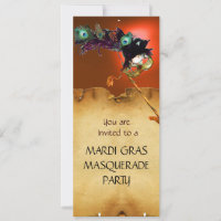 MARDI GRAS MASQUERADE PARTIJ, Geel Sinaasappel