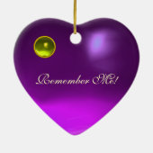 MARDI GRAS MASQUERADE PARTIJ, Gem Stones Keramisch Ornament (Achterkant)