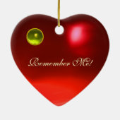 MARDI GRAS MASQUERADE PARTIJ, Gem Stones Keramisch Ornament (Achterkant)