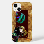 MARDI GRAS MASQUERADE-perkament Case-Mate iPhone Case (Achterkant)