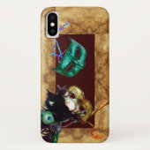 MARDI GRAS MASQUERADE-perkament Case-Mate iPhone Case (Achterkant)
