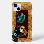 MARDI GRAS MASQUERADE-perkament Case-Mate iPhone Case (Achterkant)