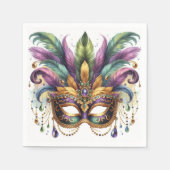 Mardi Gras Masquerade Servet (Voorkant)
