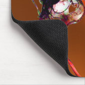 MARDI GRAS MASQUERADE sinaasappel Muismat (Hoek)