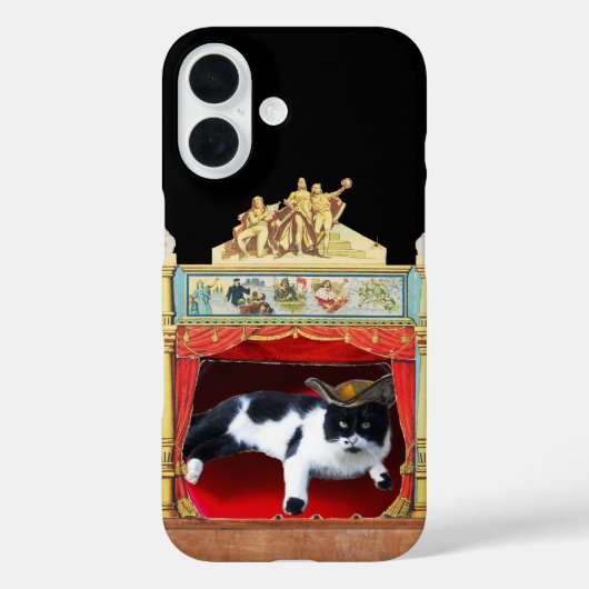 MARDI GRAS MASQUERADE THEATER CAT Case-Mate iPhone CASE (Achterkant)
