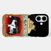 MARDI GRAS MASQUERADE THEATER CAT Case-Mate iPhone CASE (Achterkant (horizontaal))