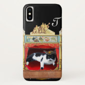 MARDI GRAS MASQUERADE THEATER CAT-Monogram Case-Mate iPhone Case (Achterkant)