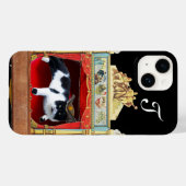 MARDI GRAS MASQUERADE THEATER CAT-Monogram Case-Mate iPhone Case (Achterkant (horizontaal))