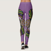 Mardi Gras Medallion Leggings (Achterkant)