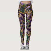 Mardi Gras Medallion Leggings (Voorkant)