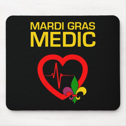 Mardi Gras Medic Muismat (Voorkant)