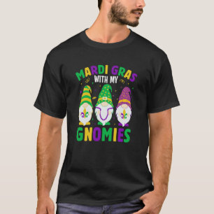 Mardi Gras Met mijn Gnomies's feest parade par T-shirt