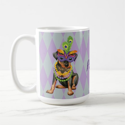 Mardi Gras Min Pin Koffiemok (Links)