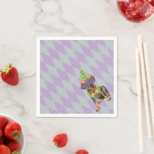 Mardi Gras Min Pin Servetten (Insitu)