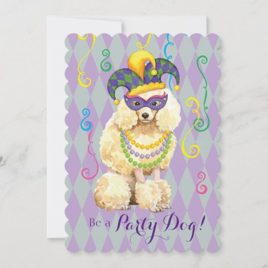 Mardi Gras Miniature Podle Kaart (Voorkant)