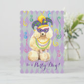 Mardi Gras Miniature Podle Kaart (Staand voorkant)