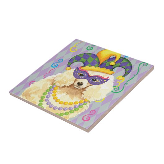Mardi Gras Miniature Podle Tegeltje (Zijkant)