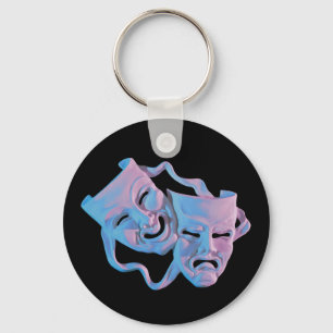 mardi Gras Mmaskers Sleutelhanger