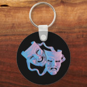 mardi Gras Mmaskers Sleutelhanger (Voorkant)