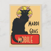 Mardi Gras, Mobiel, AL Briefkaart (Voorkant)