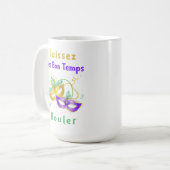 Mardi Gras Mok, Laissez Les Bon Temps Rouler Koffiemok (Voorkant links)