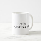 Mardi Gras Mok-Let the Good Times Roll Koffiemok (Voorkant rechts)