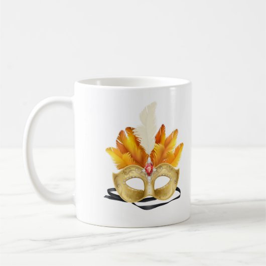 Mardi Gras Mok-Let the Good Times Roll Koffiemok (Links)