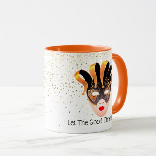 Mardi Gras Mok-Let the Good Times Roll Mok (Voorkant rechts)