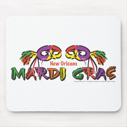 MARDI-GRAS MUISMAT (Voorkant)