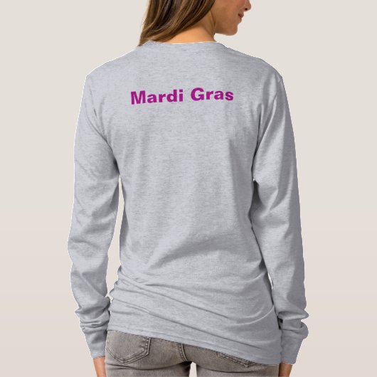 Mardi Gras New Orleans 2023 T-Shirt (Achterkant)