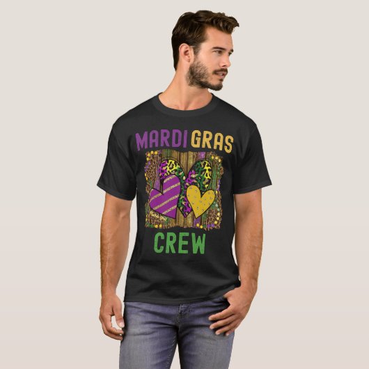 Mardi Gras New Orleans Funny Love Quotes Family T-shirt (Voorkant volledig)