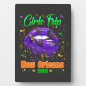 Mardi Gras New Orleans Girls Fotoplaat (voorkant)