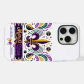 Mardi Gras New Orleans iPhone Hoesje (Achterkant horizontaal)