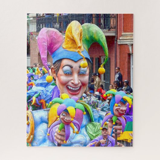 Mardi Gras New Orleans. Jigzaag Puzzle Legpuzzel (Verticaal)