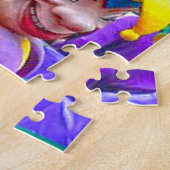 Mardi Gras New Orleans. Jigzaag Puzzle Legpuzzel (Zijkant)