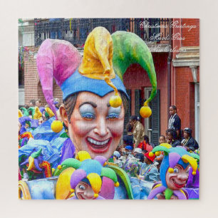 Mardi Gras New Orleans. Jigzaag Puzzle Legpuzzel