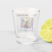 Mardi Gras New Orleans kralen masker Nola Shot Glas (Achterkant)