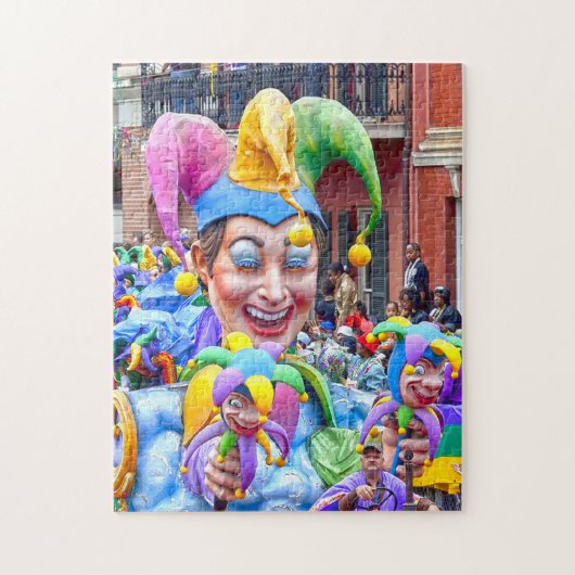 Mardi Gras New Orleans. Legpuzzel (Verticaal)