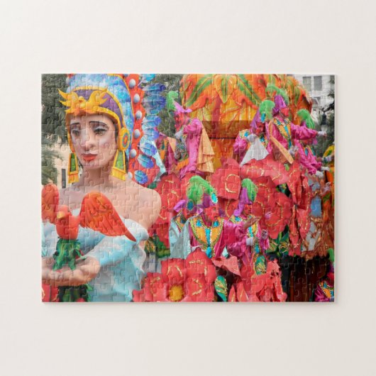 Mardi Gras New Orleans. Legpuzzel (Horizontaal)