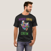 Mardi Gras New Orleans maskeert Funny Quotes T-shirt (Voorkant volledig)